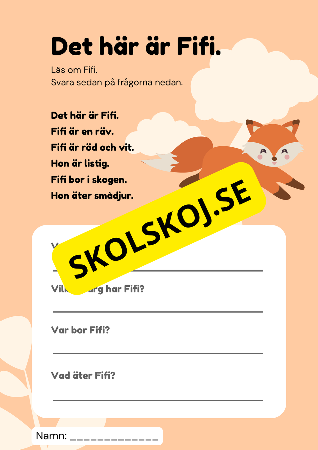 Läsförståelse - Lättläst