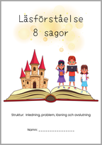Läsförståelse - 8 sagor (24 sidor)