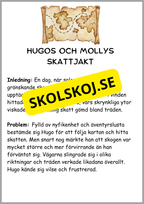 Läsförståelse - 8 sagor (24 sidor)