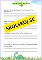 Läsförståelse årskurs 3 - 4