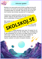 Läsförståelse årskurs 3 - 4