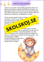 Läsförståelse årskurs 3 - 4