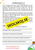 Läs och skriv – Fantasifulla berättelser