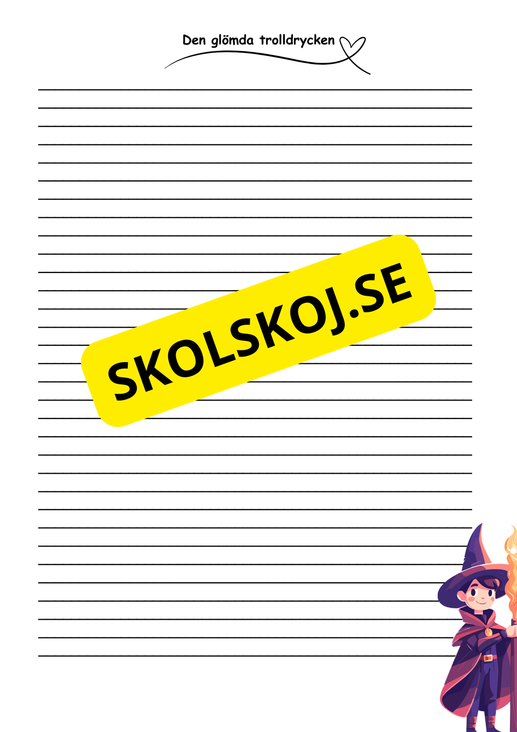 Läs och skriv – Fantasifulla berättelser