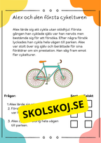 Läsförståelse sant eller falskt: 10 korta berättelser