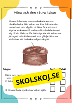 Läsförståelse sant eller falskt: 10 korta berättelser