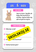 Läs och skriv - Häfte
