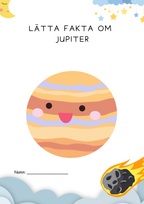 Lätta fakta om Jupiter - Läsförståelse