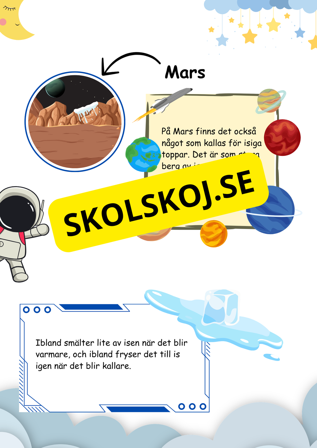 Lätta fakta om Mars