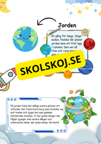 Lätta fakta om jorden - Läsförståelse
