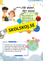 Lätta fakta om jorden - Läsförståelse