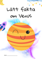 Lätt fakta om Venus - Läsförståelse