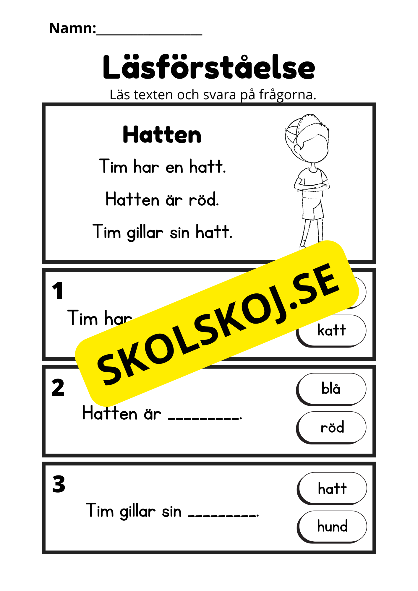 Lättläst: Läsförståelse
