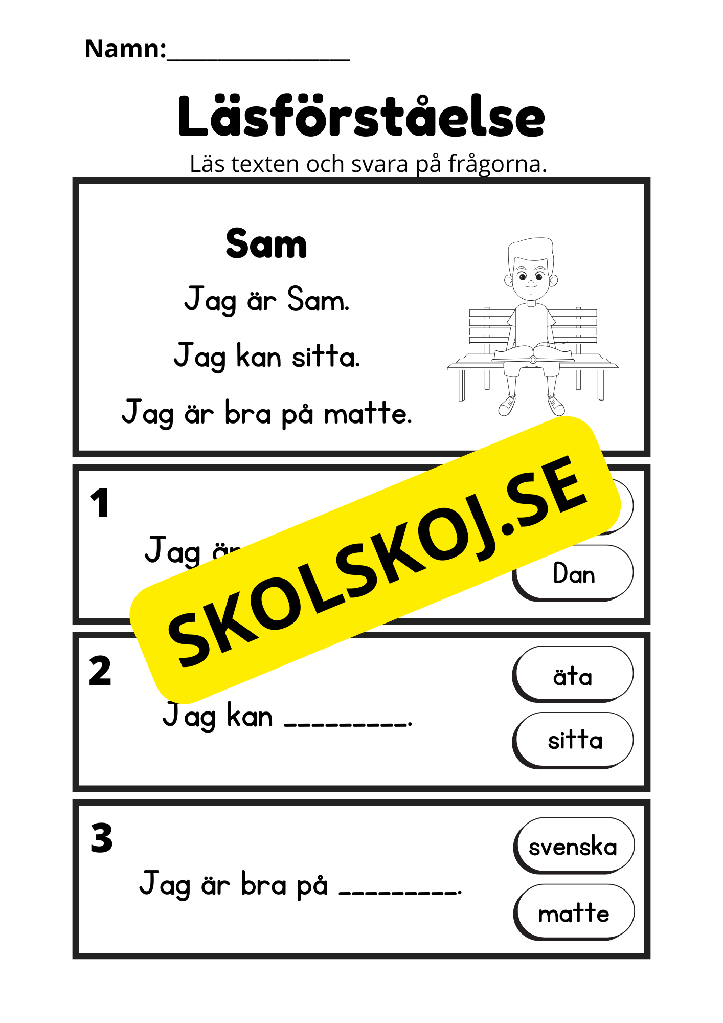 Lättläst: Läsförståelse