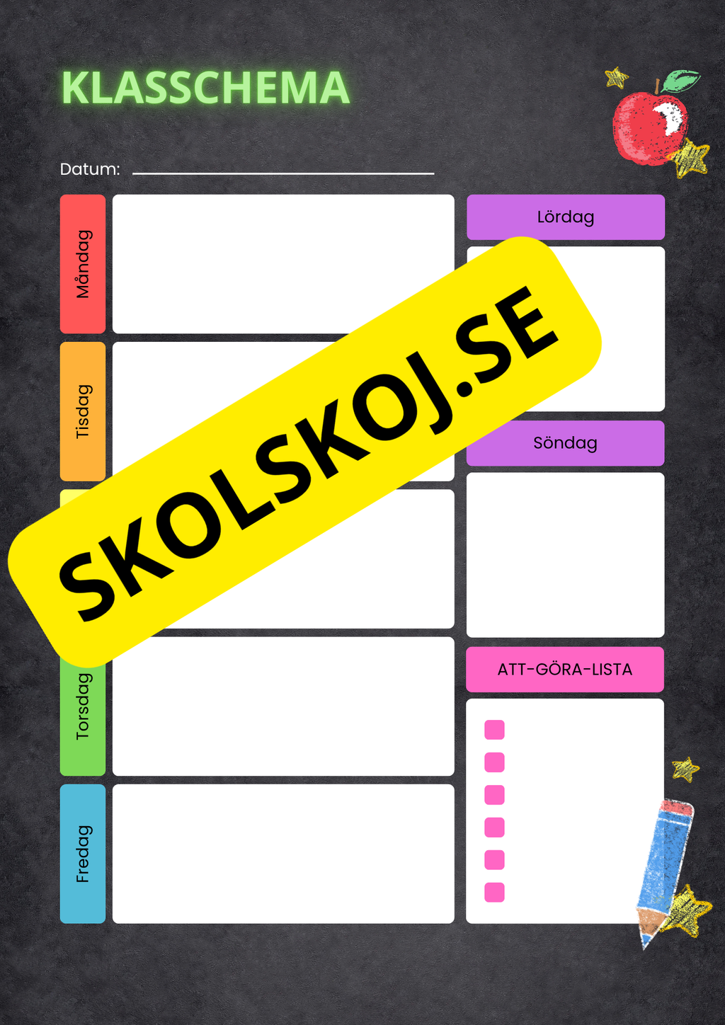 Lektionsplanering