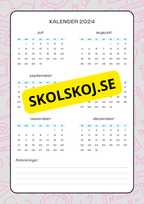 Lektionsplanering för klasslärare - Redigerbar (29 sidor)