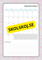 Lektionsplanering för klasslärare - Redigerbar (29 sidor)