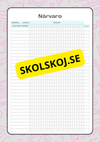 Lektionsplanering för klasslärare - Redigerbar (29 sidor)