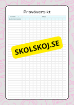 Lektionsplanering för klasslärare - Redigerbar (29 sidor)
