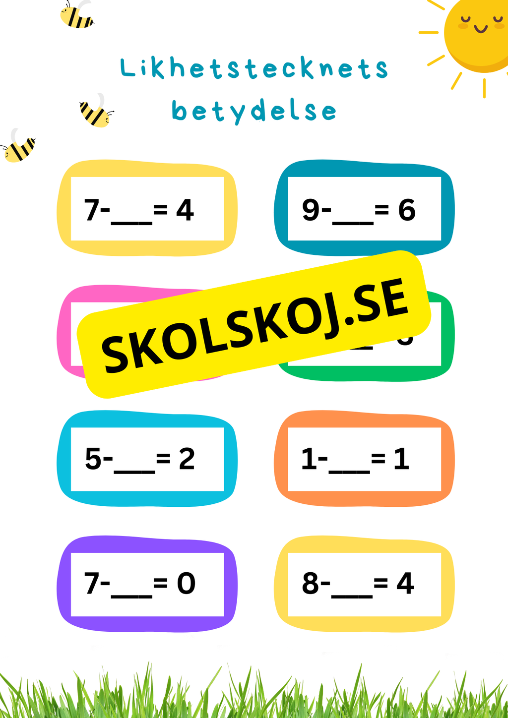 Likhetstecknets betydelse