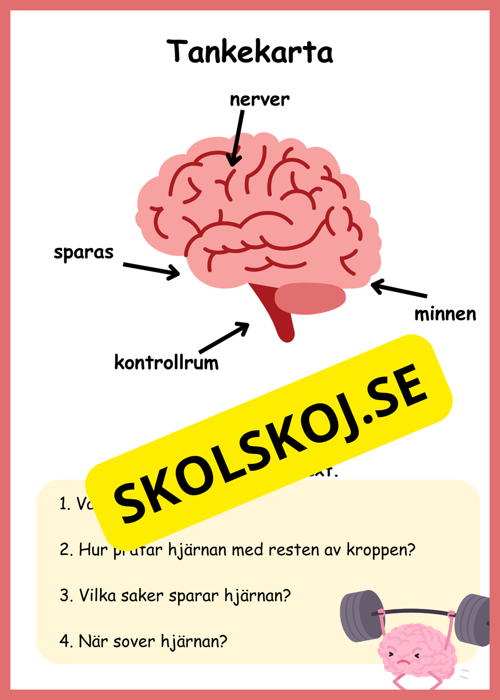 Lite om min kropp - Paket - Läsförståelse