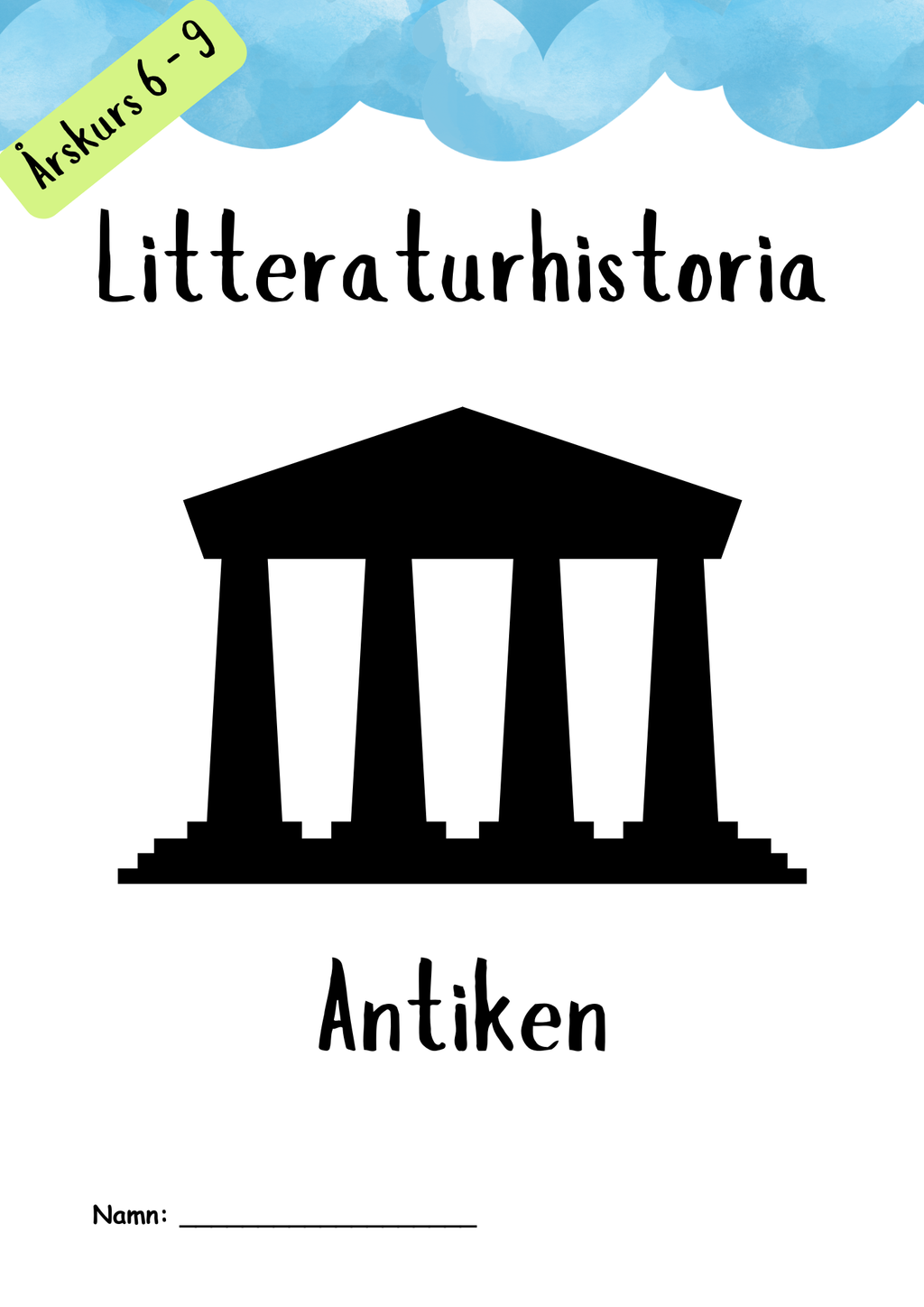 Litteraturhistoria antiken - Läsförståelse + Frågor