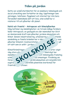 Livets utveckling - Läsförståelse + frågor (51 sidor)