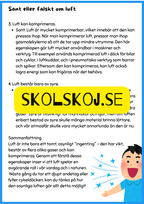 Luft vår osynliga resurs - Årskurs 4 - 6
