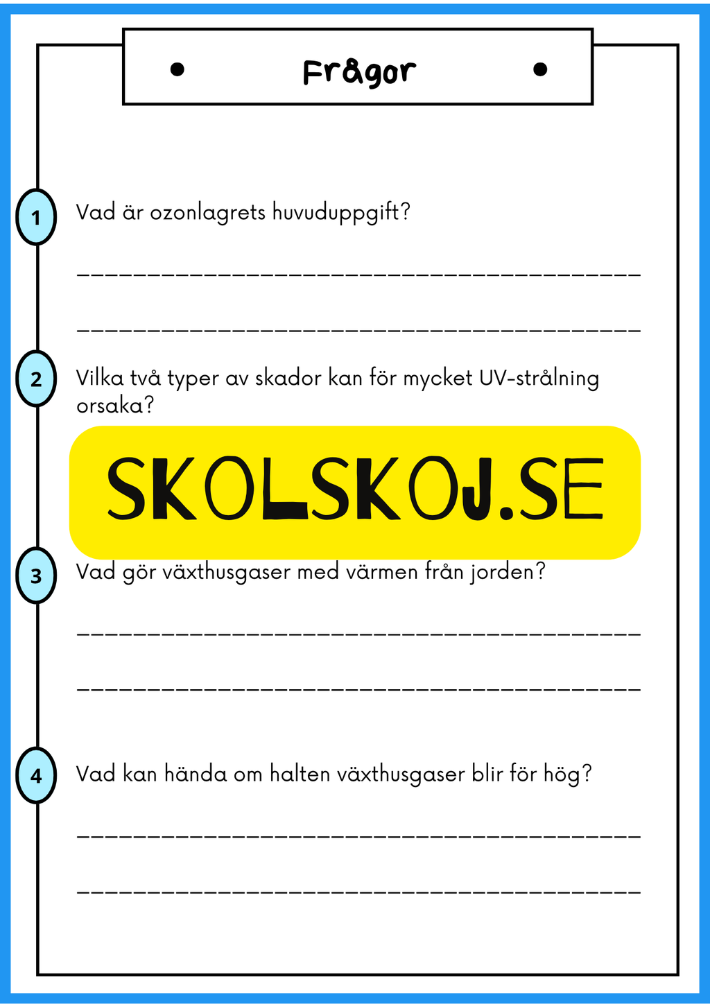 Luft vår osynliga resurs - Årskurs 4 - 6