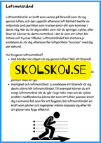 Luft vår osynliga resurs - Årskurs 4 - 6