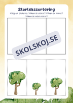 Maja och den vackra blomman - Läsförståelse