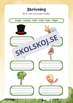 Maja och den vackra blomman - Läsförståelse