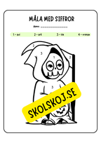 Måla med siffror - Häfte