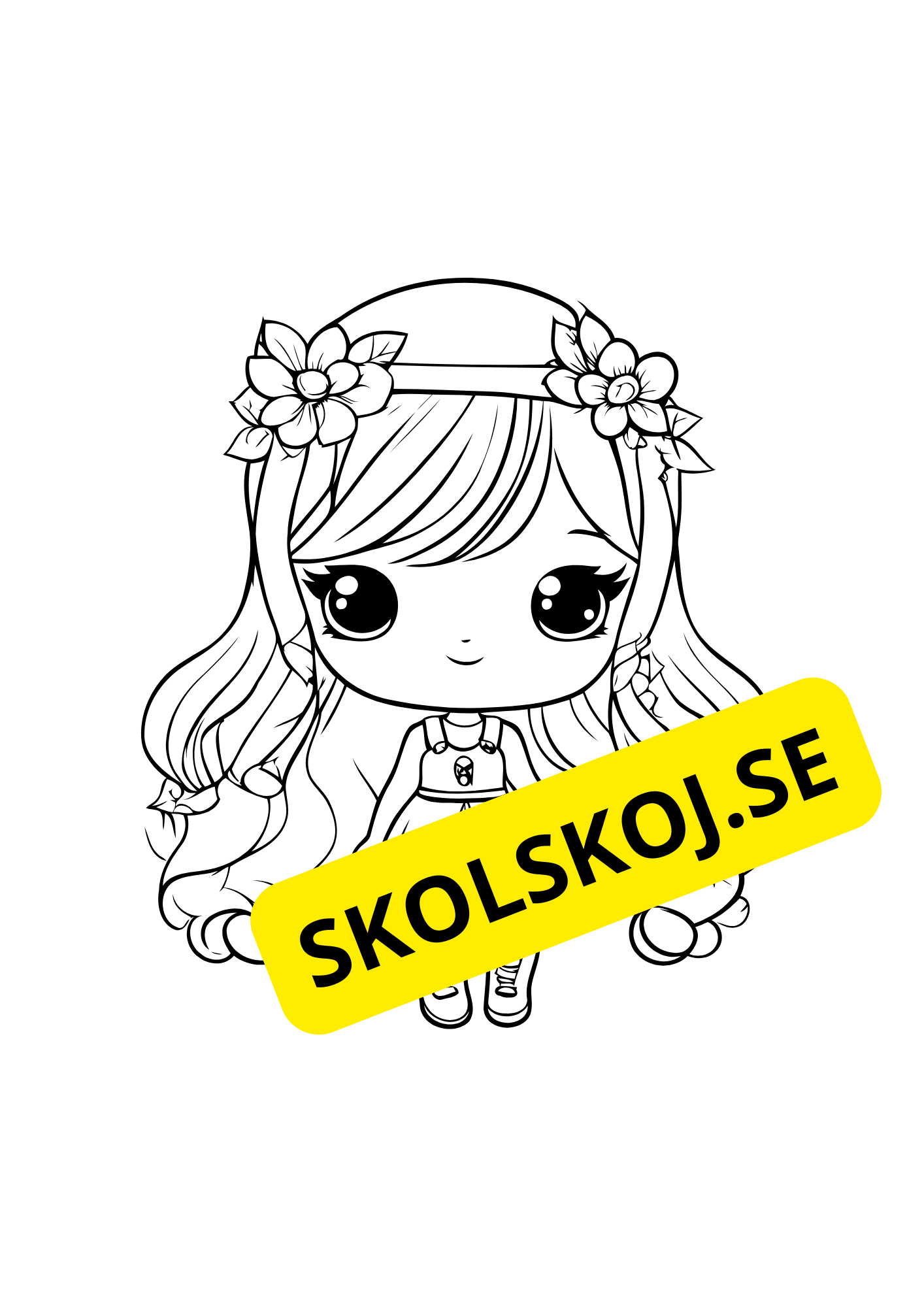 Målarbilder - Anime (30 sidor)