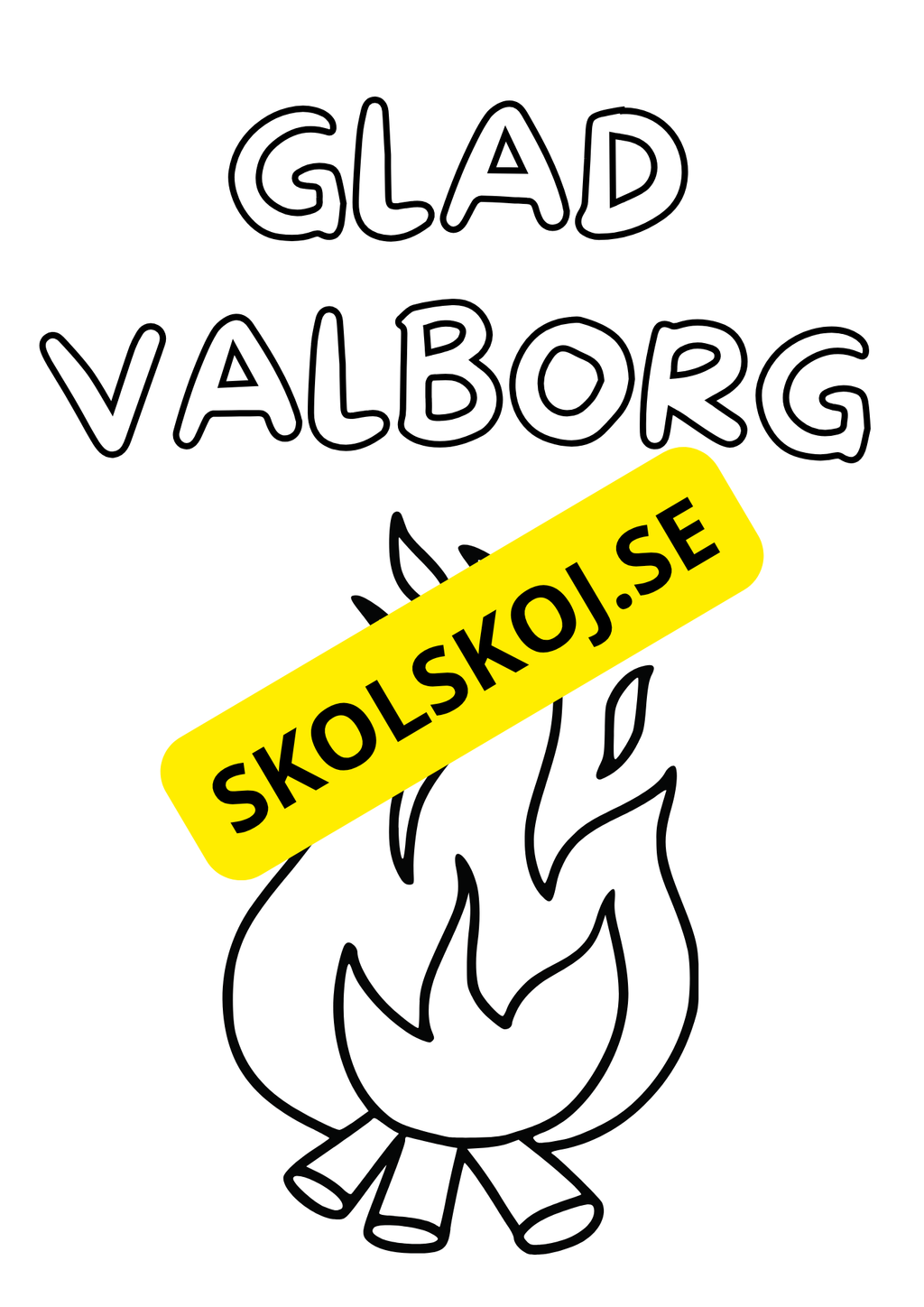 Målarbilder - Valborg