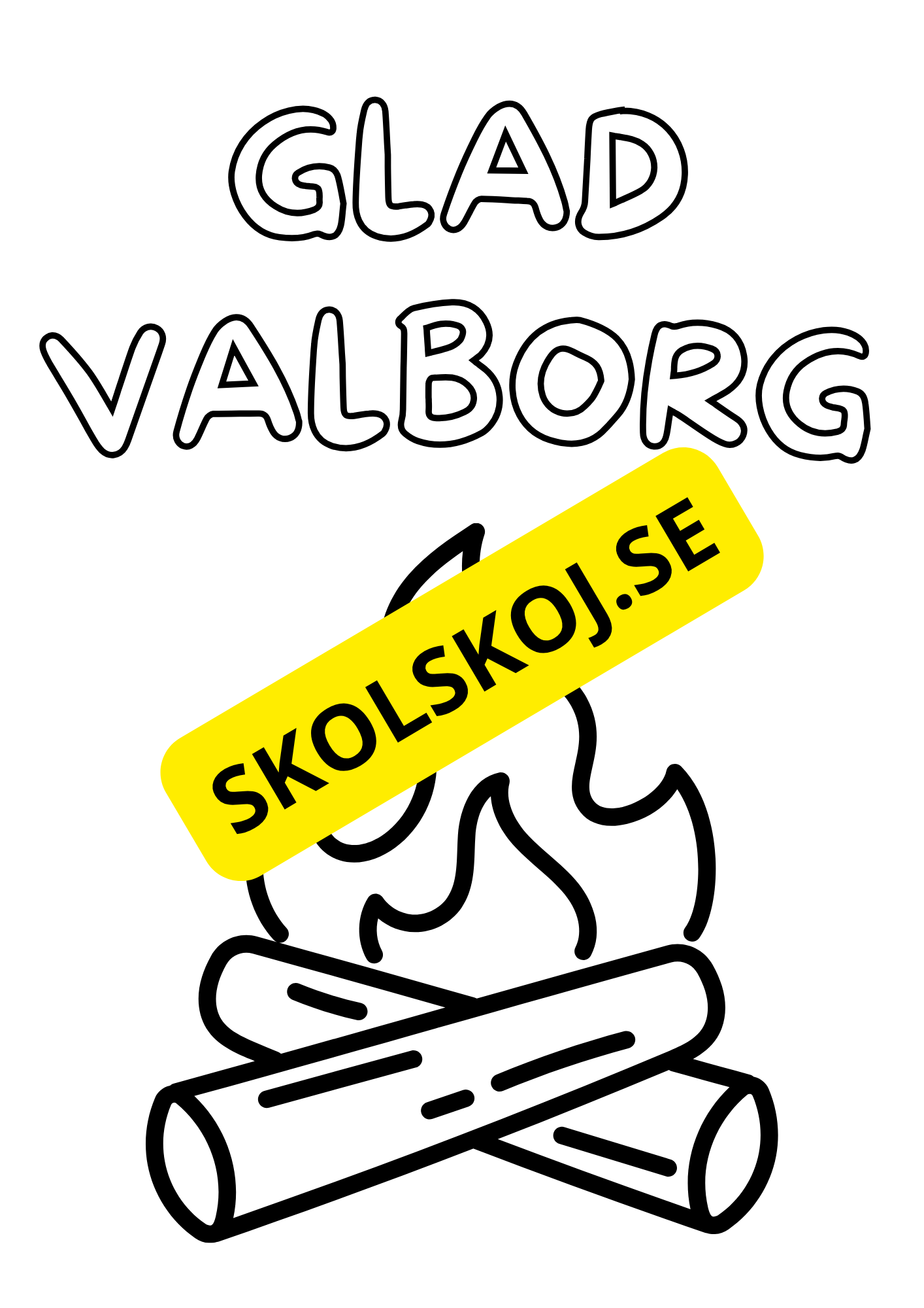 Målarbilder - Valborg