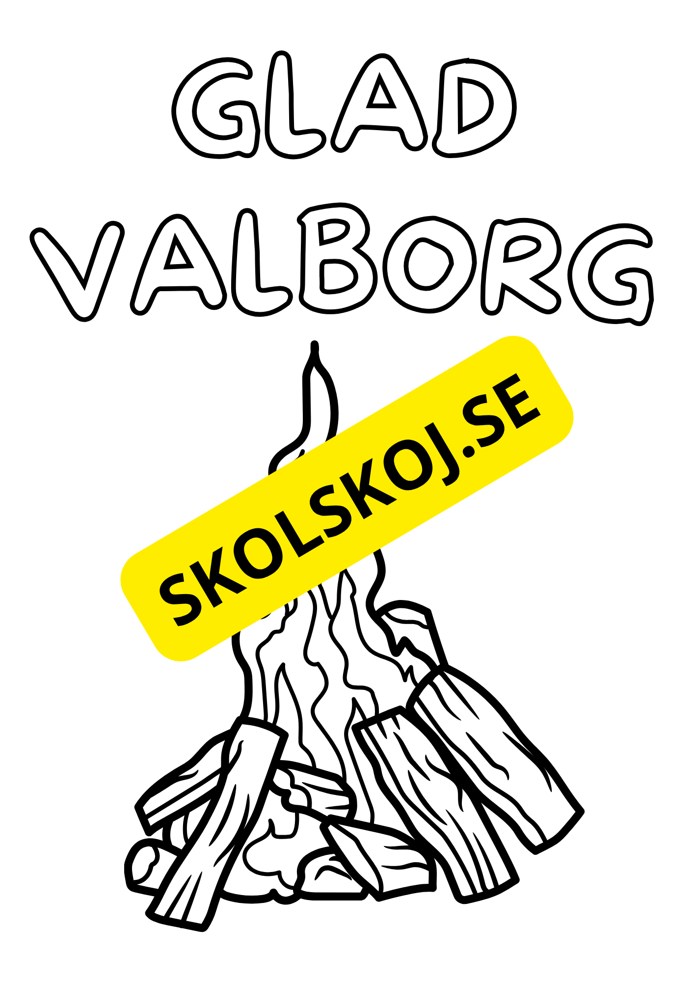 Målarbilder - Valborg