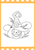 Målarbilder - Halloween