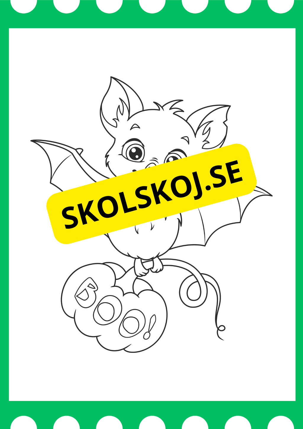 Målarbilder - Halloween