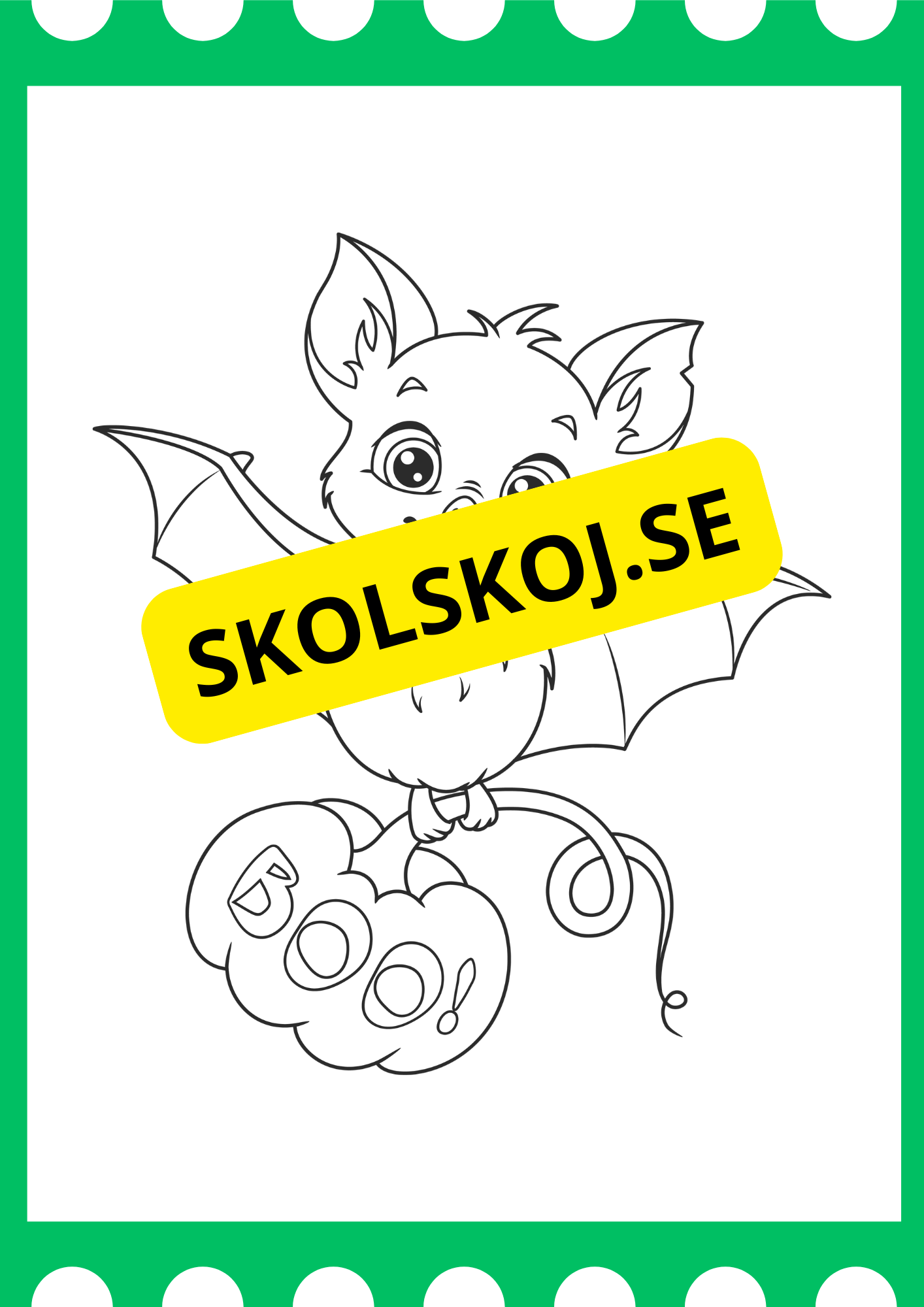 Målarbilder - Halloween