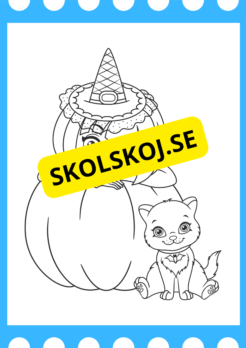 Målarbilder - Halloween