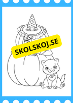 Målarbilder - Halloween