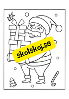 Målarbilder jul