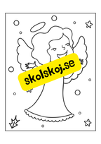 Målarbilder jul