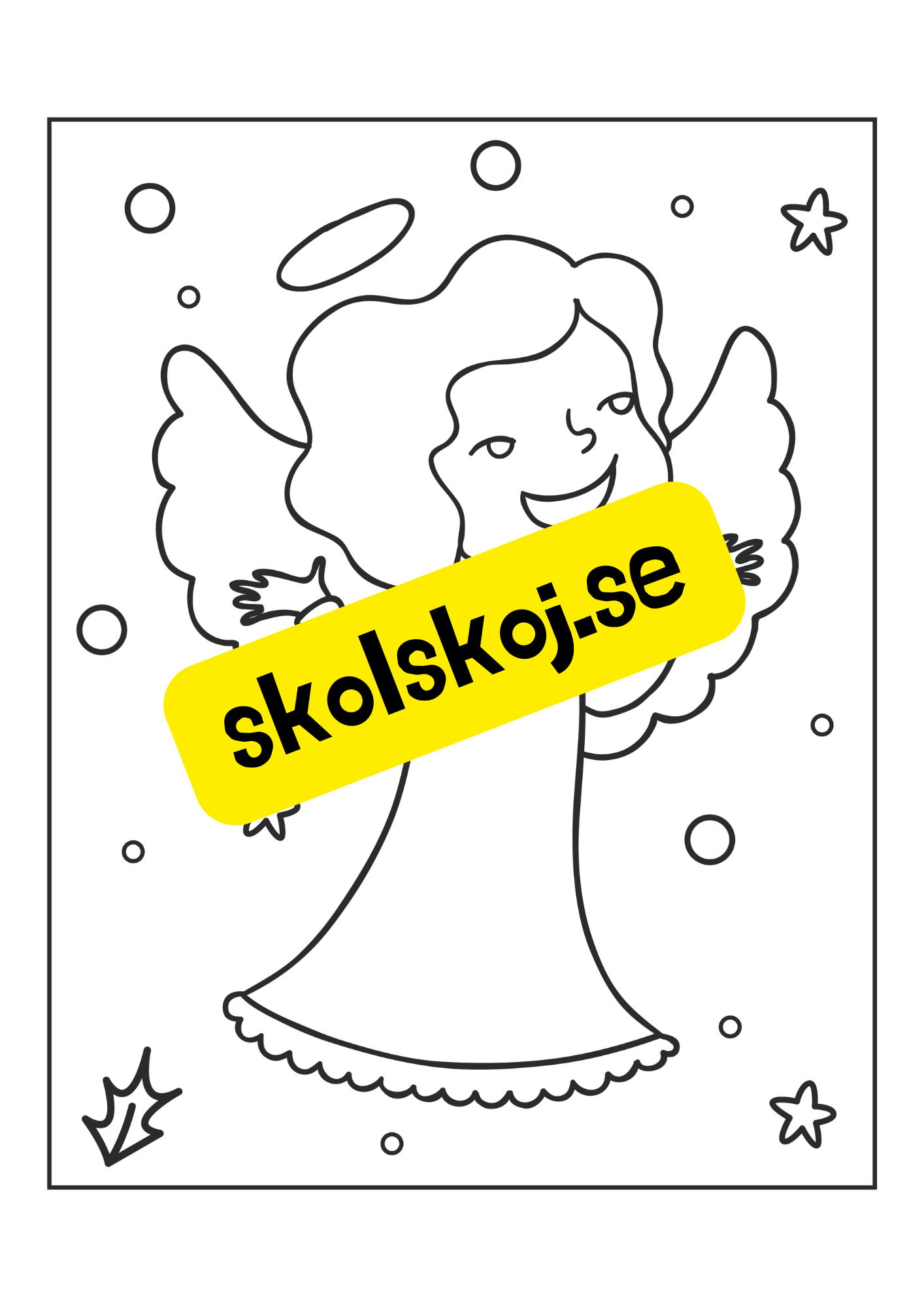 Målarbilder jul