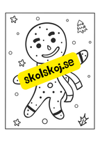 Målarbilder jul