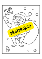 Målarbilder jul