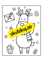 Målarbilder jul