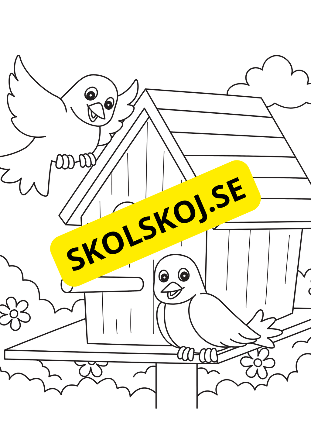 Målarbilder med vårtema