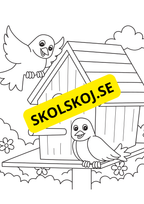 Målarbilder med vårtema